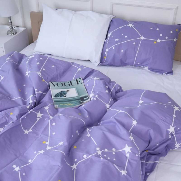 Фото - Комплект постельного белья детский MirSon 110х140 см Бязь 17-4742 Constellation (2200008929275) Фото - Комплект постельного белья детский MirSon 110х140 см Бязь 17-4742 Constellation (2200008929275)