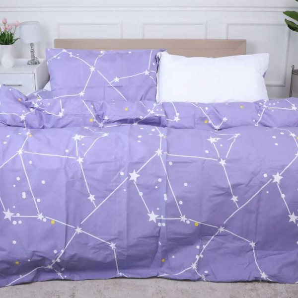 Фото - Комплект постельного белья детский MirSon 110х140 см Ranforce Elite 17-4742 Constellation (2200008929534)