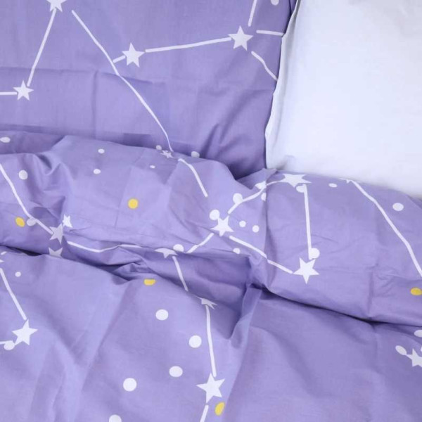 Фото - Комплект постельного белья детский MirSon 110х140 см Ranforce Elite 17-4742 Constellation (2200008929534)