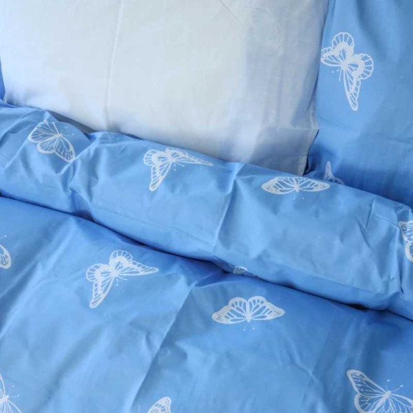 Фото - Комплект постельного белья детский MirSon 110х140 см Ranforce Elite 17-4752 Butterflies (2200008934743)