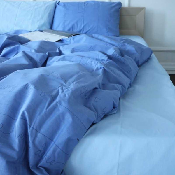 Фото - Комплект постельного белья детский MirSon 110х140 см Бязь 17-4745 Dreams (2200008930837)