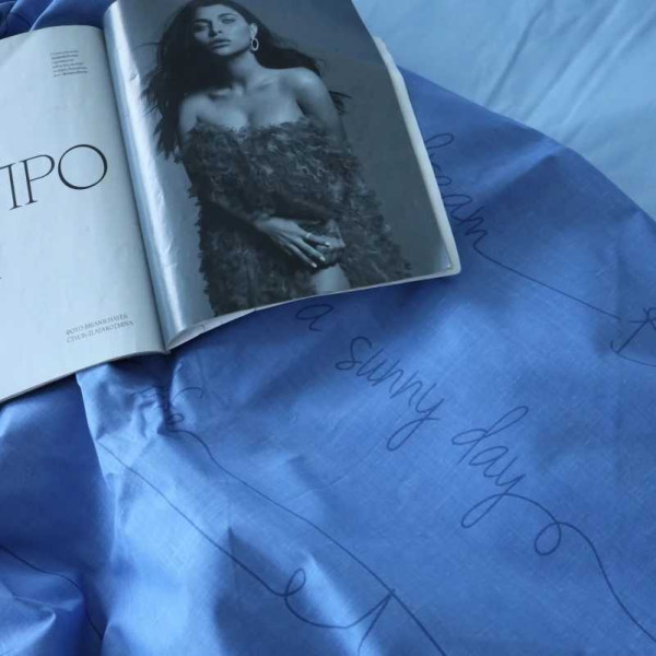 Фото - Комплект постельного белья детский MirSon 110х140 см Бязь 17-4745 Dreams (2200008930837)