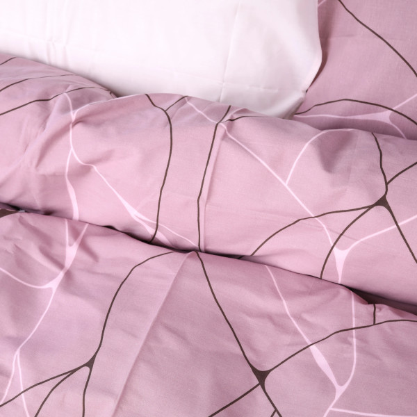 Фото - Наволочка MirSon 70х70 см 17-0810 Accents pink Ranforce Elite (2200011494098)