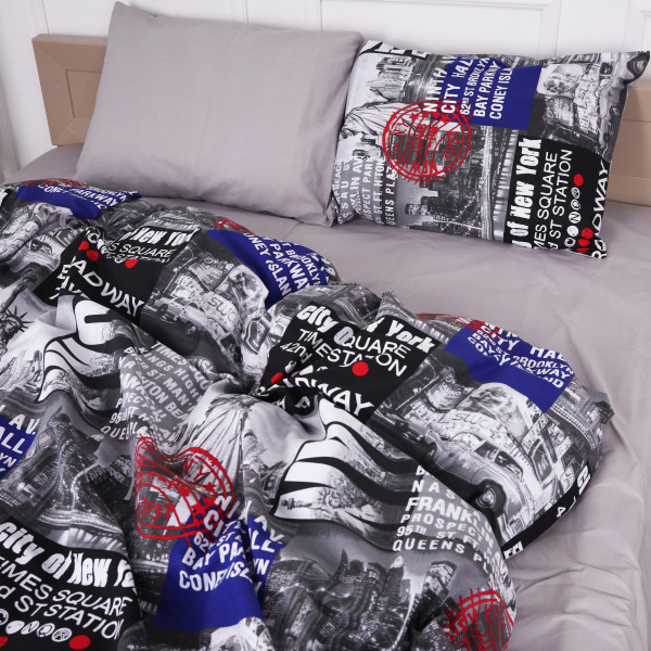 Фото - Наволочка MirSon Бязь 17-0034 Celeste 40x60 см (2200001402553)