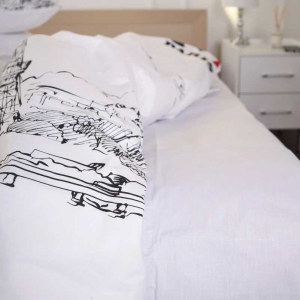 Фото - Комплект постельного белья детский MirSon 110х140 см Ranforce Elite 17-4743 Paris (2200008930059)