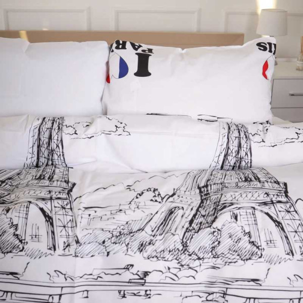 Фото - Комплект постельного белья детский MirSon 110х140 см Ranforce Elite 17-4743 Paris (2200008930059)