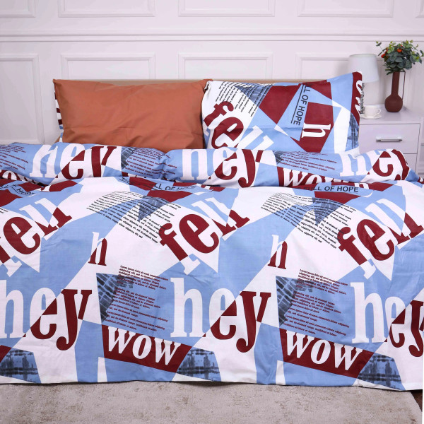 Фото - Наволочка MirSon Ranforce Elite 17-0535 Peggy 60x60 см (2200004614830)