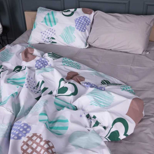 Фото - Комплект постельного белья детский MirSon Бязь 17-0533 Hearts 110х140 (2200003784497) Фото - Комплект постельного белья детский MirSon Бязь 17-0533 Hearts 110х140 (2200003784497)