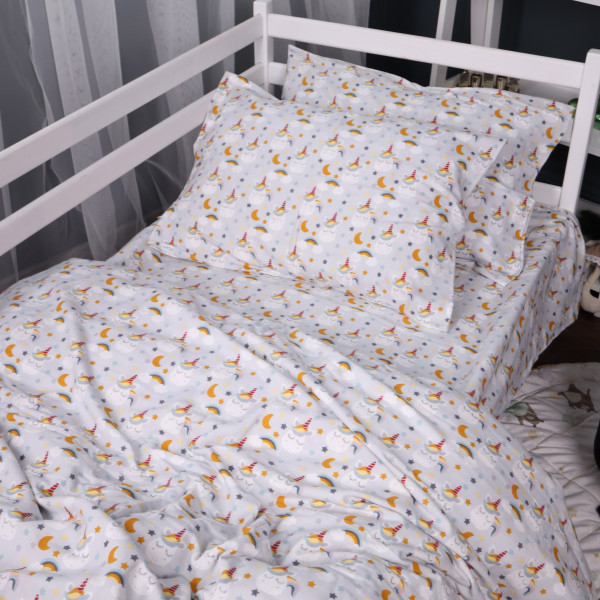 Фото - Наволочка MirSon Фланель 018 Unicorn 60х60 см (2200009656149)