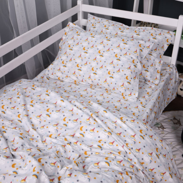 Фото - Наволочка MirSon Фланель 018 Unicorn 70х70 см (2200009656156)