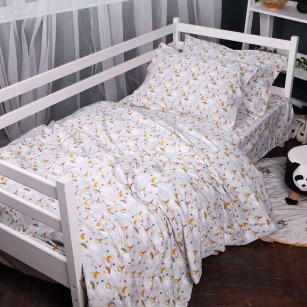 Фото - Наволочка MirSon Фланель 018 Unicorn 60х60 см (2200009656149)