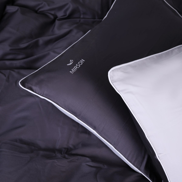 Фото - Наволочка MirSon Сатин 0251+0240 Smoke Corner 70х70 см (2200008709723)