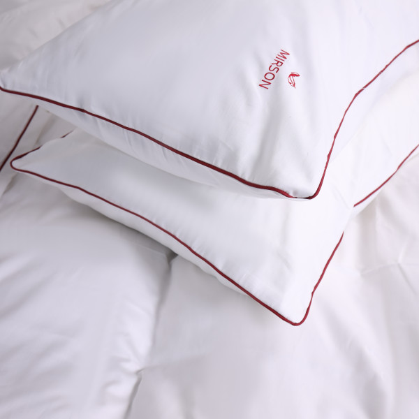 Фото - Комплект постельного белья MirSon Сатин Corner Moko White 200x220 см (2200001484443)