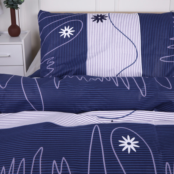 Фото - Наволочка MirSon Бязь 17-0023 Isaac 40x60 см (2200001402447)