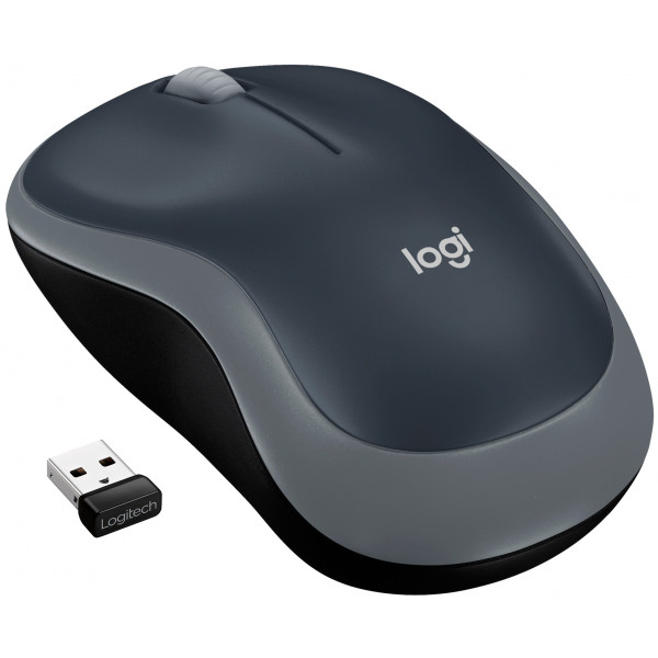 Фото - Уценка - Мышь беспроводная Logitech M185 WL Swift Grey 910-002238