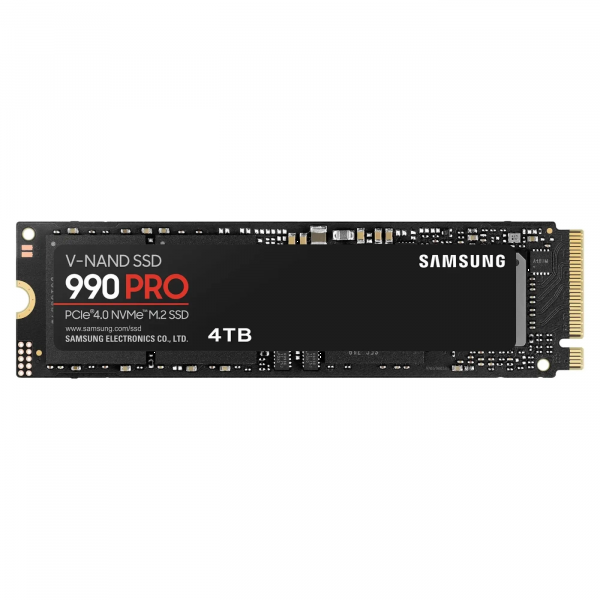 Фото - SSD-накопитель внутренний Samsung PCIE G4 M.2 NVME 4TB/990 PRO (MZ-V9P4T0BW)