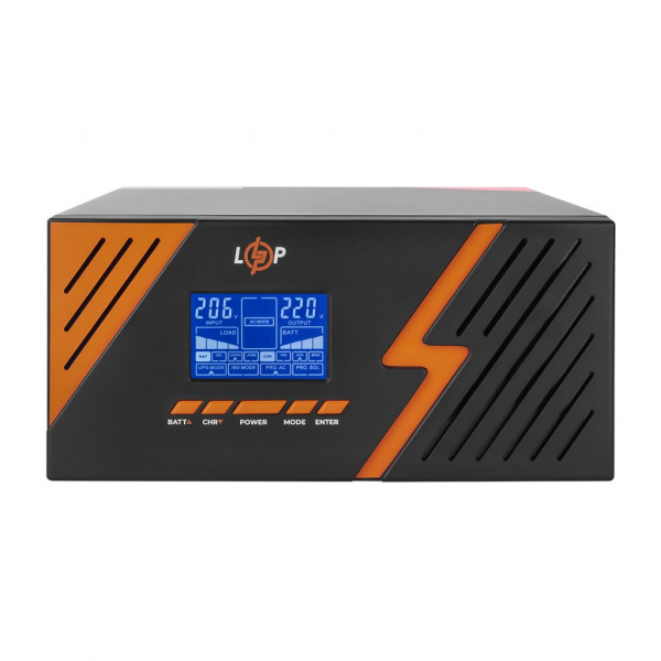 Фото - Источник бесперебойного питания LogicPower LPM-PSW-1500VA 1050 Вт Black (LP22754)