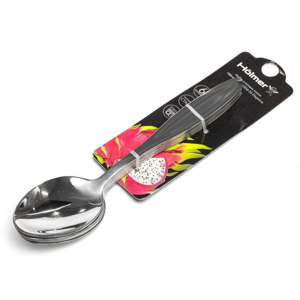 Фото - Набор ложек столовых Holmer SS-011856-SS Elegance