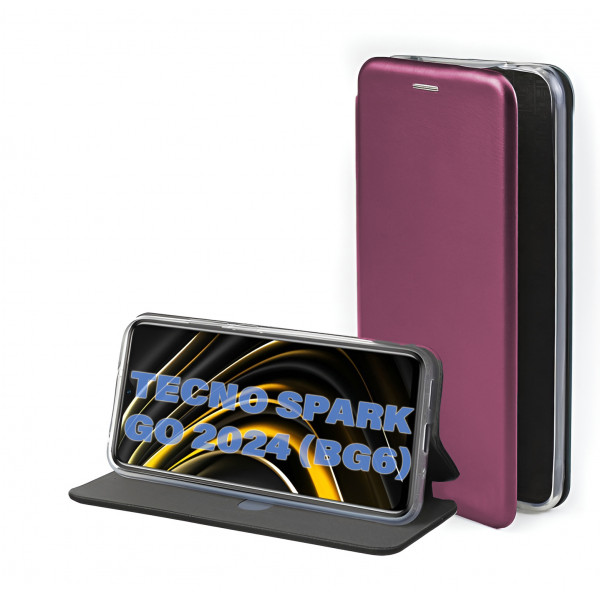 Фото - Чехол для смартфона BeCover Exclusive for Tecno Spark Go 2024 (BG6) Red Wine (711253)