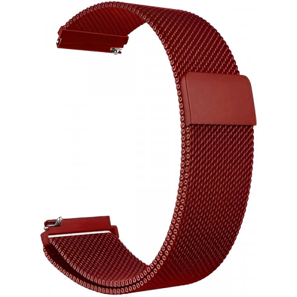 Фото - Ремешок для смарт-часов BeCover Milanese Style for Huawei Watch GT 2 42mm (20mm) Red Wine (707773)