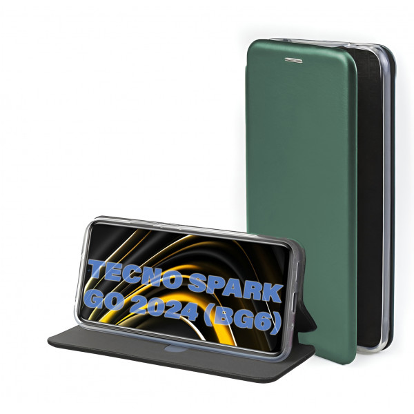 Фото - Чехол для смартфона BeCover Exclusive for Tecno Spark Go 2024 (BG6) Dark Green (711256)