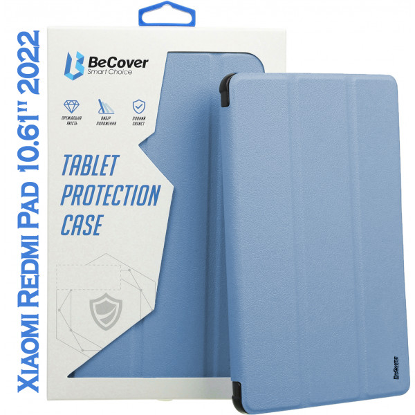 Фото - Чехол для планшета BeCover Soft Edge for Xiaomi Redmi Pad 10.61'' 2022 Deep Blue (708744)