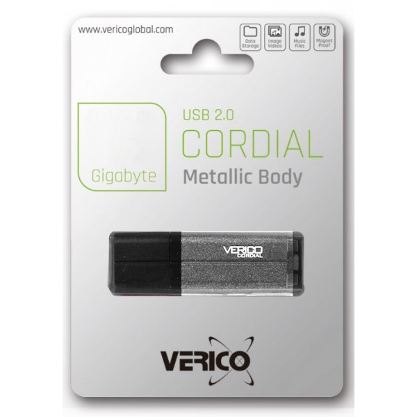 Фото - Флеш USB Verico Cordial 16 GB Gray (1UDOV-MFGYG3-NN)