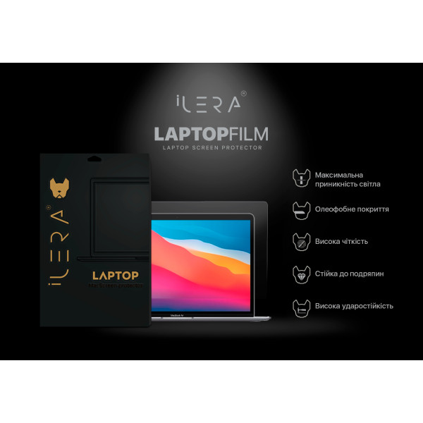 Фото - Защитная пленка для ноутбука ILera MacBook screen protector Pro 13.3/ Air 13.3 (iLMBPrA133)