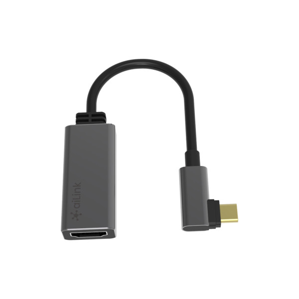 Фото - Переходник Ailink Aluminium Connector USB-C - HDMI 4K 60 Hz с поворотом (AI-H3)