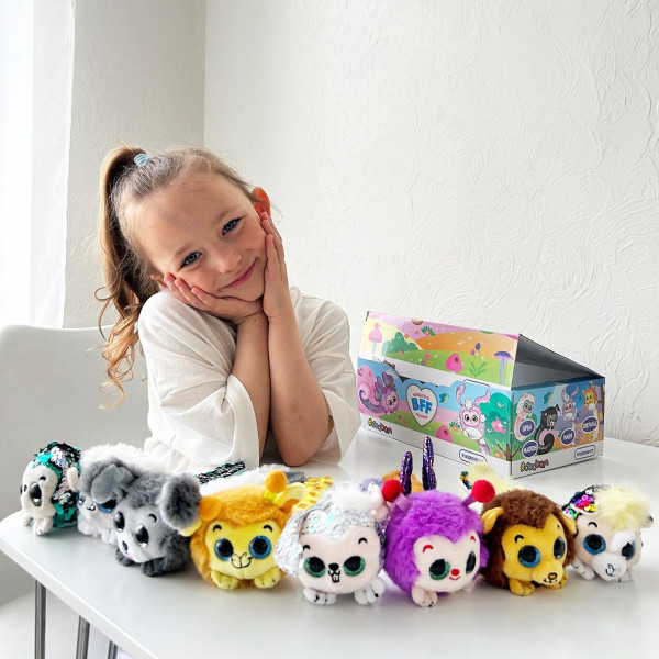 Фото - Коллекционная мягкая игрушка #sbabam МОИ МОДНЫЕ ДРУЗЬЯ (8 шт., в диспл.) (2/SC22-CDU)