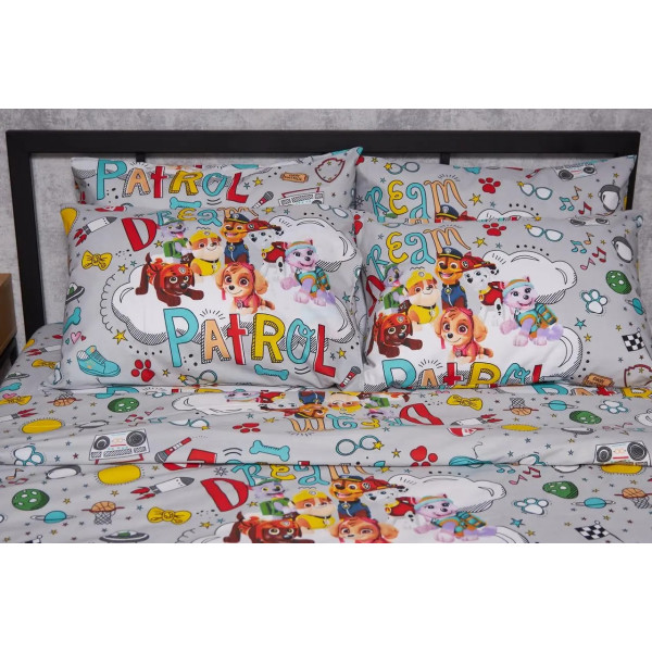 Фото - Комплект постельного белья Moon&Star Бязь Gold Люкс «Dream Patrol» 200х220 нав. 4х70х70 (MS-820004004)