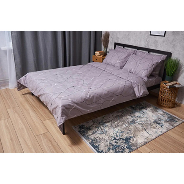 Фото - Комплект постельного белья Moon&Star Бязь Gold Люкс «Graphite» 200х220 нав. 4х70х70 (MS-820004109)