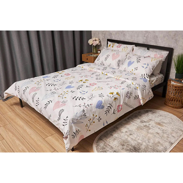 Фото - Комплект постельного белья Moon&Star Бязь Gold Люкс «Painting» 200х220 нав. 4х50х70  (MS-820005753)