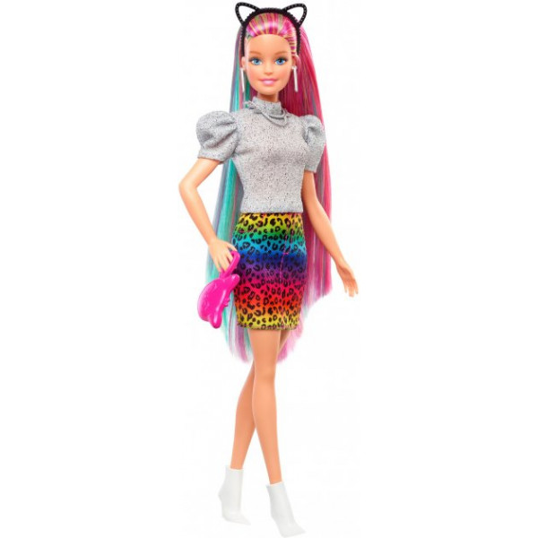 Фото - Кукла Barbie "Радужный леопард"  (GRN81)