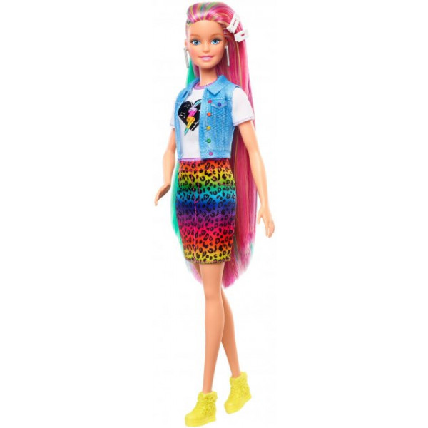 Фото - Кукла Barbie "Радужный леопард"  (GRN81)