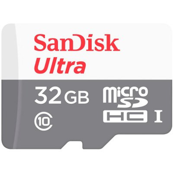 Фото - Карта памяти SanDisk Ultra Light microSDHC 32GB (SDSQUNR-032G-GN3MN)