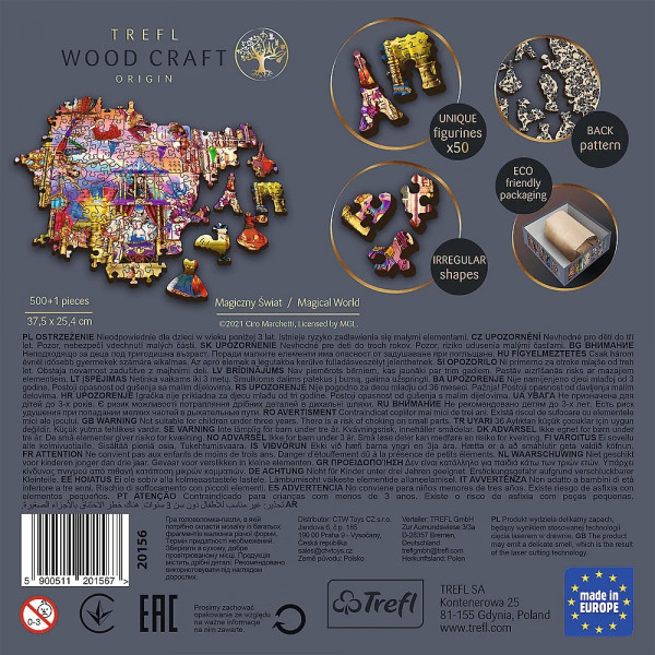 Фото - Пазлы (8+) Trefl "Волшебный мир" (500 + 1 элм.) (20156)