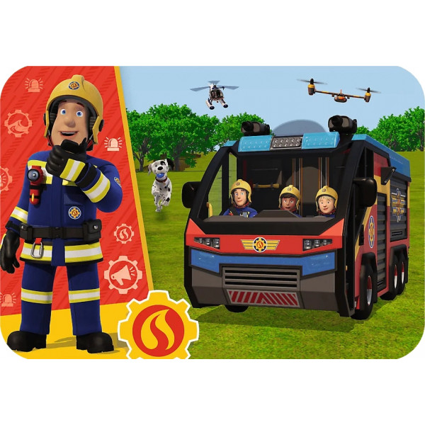 Фото - Пазлы (3-4 года) Trefl Удивительный пожарный Сэм 24 элм. (20269)