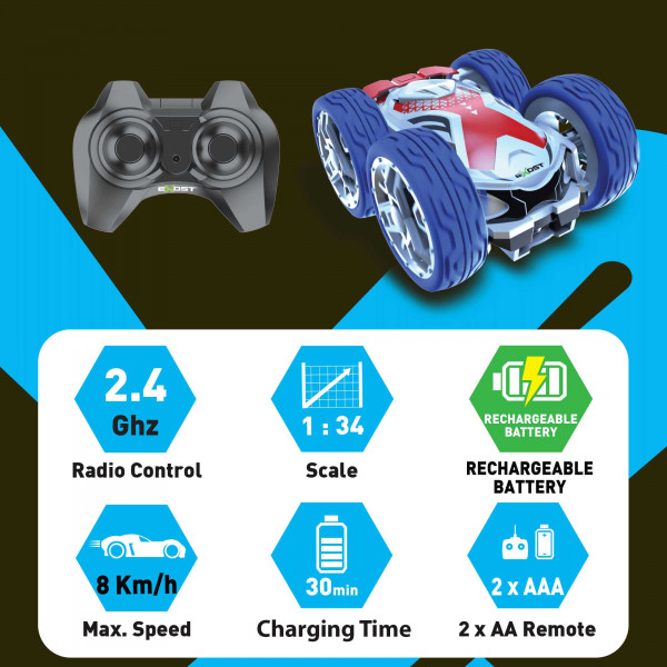 Фото - Радиоуправляемая машинка Exost MINI FLIP NEO Red (20290-1)