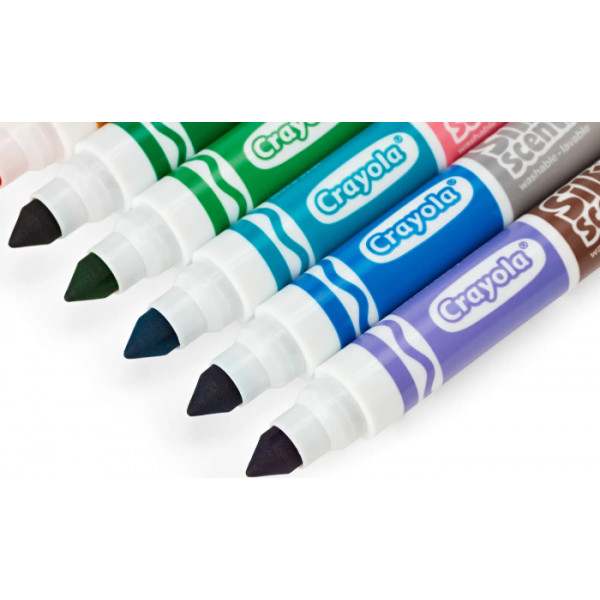 Фото - Фломастеры Crayola Silly Scents набор двухсторонний с ароматом 10 шт. (58-8344)