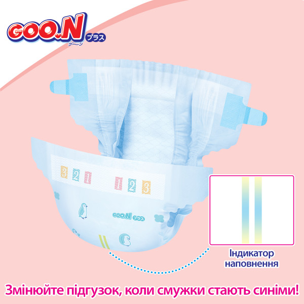 Фото - Одноразовые подгузники Goo.N Plus (М, 6-11 кг, 56 шт.) (21000628)