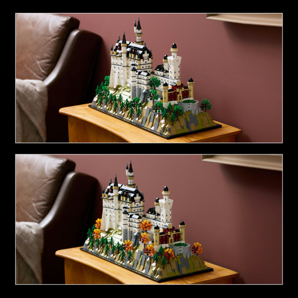 Фото - Конструктор LEGO Architecture Замок Нойшванштайн (21063)
