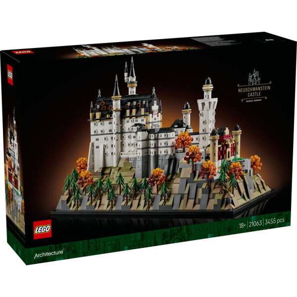Фото - Конструктор LEGO Architecture Замок Нойшванштайн (21063)