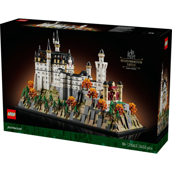 Фото - Конструктор LEGO Architecture Замок Нойшванштайн (21063)
