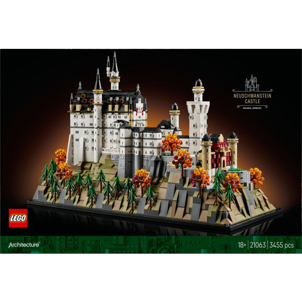 Фото - Конструктор LEGO Architecture Замок Нойшванштайн (21063)