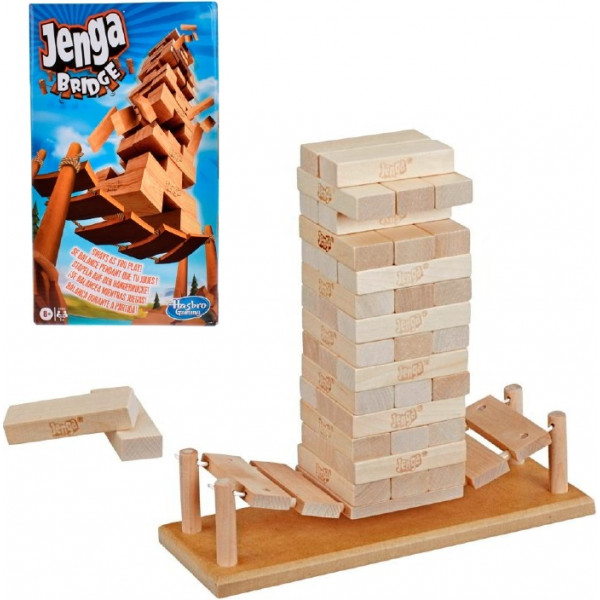 Фото - Настольная игра развлекательная (5-7 лет) Hasbro Дженга Бридж (E9462)