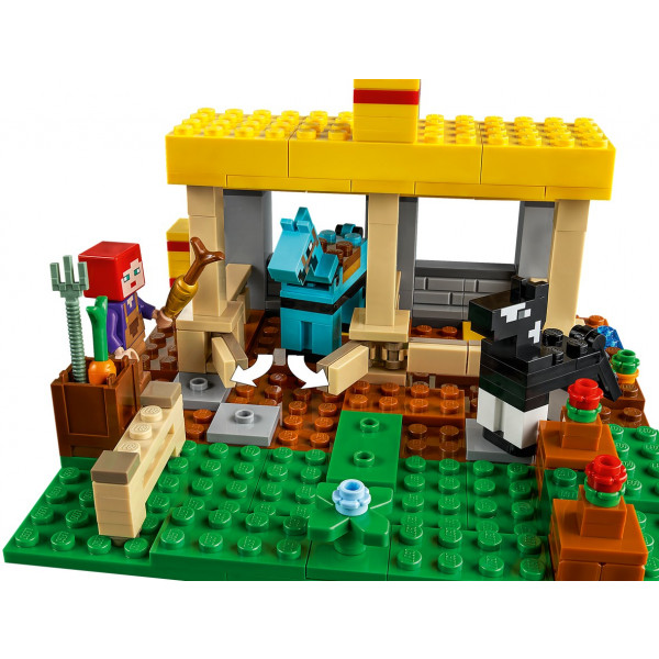 Фото - Конструктор LEGO Minecraft Конюшня (21171)