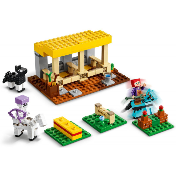 Фото - Конструктор LEGO Minecraft Конюшня (21171)