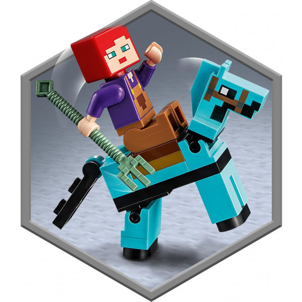 Фото - Конструктор LEGO Minecraft Конюшня (21171)