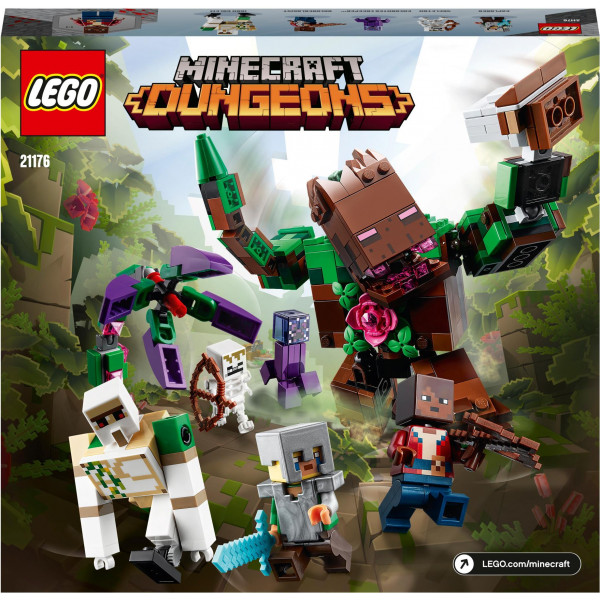 Фото - Конструктор LEGO Minecraft Мерзость из джунглей (21176)